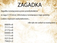 Zobacz zagadkę, z którą każdy ma problemy! Udało Ci się ją rozwiązać? Sprawdź się ;)