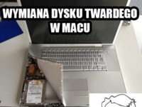 Wymiana dysku twardego w macu :-)