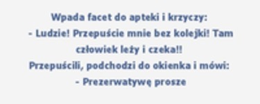 człowiek leży