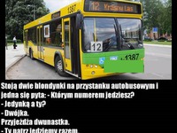 Blondynki czekają na autobus, zgadnij co wymyśliły ;)