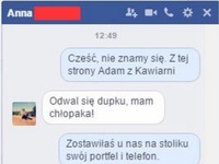 adam z kawiarni