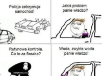 Pił wino w samochodzie. Zobacz co zrobił, gdy złapała go policja? ;D