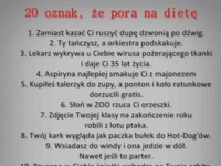 20 oznak, że powinnaś już przejść na dietę! Zobacz czy to się Ciebie tyczy!