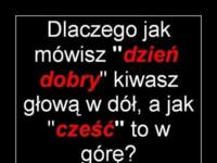 Kiwanie głową ;)