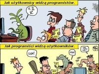 Użytkownicy vs Programiści! Dobre :D