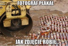 Fotograf płakał