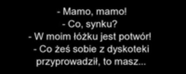 Potwór w łóżku