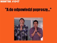 Do odpowiedzi..