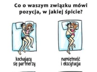 Co o waszym związku mówi pozycja, w jakiej śpicie? PO KŁÓTNI najlepsza! :D