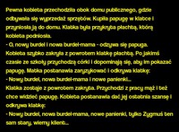 Pewna kobieta przechodziła obok domu publicznego. Kupiła papuge w klatce i przyniosła ją do domu! ZOBACZ czego  nauczyła się papuga! DOBRE :D