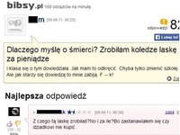 Myśli o śmierci, bo zrobiła koledze laskę - zobacz co jej doradzili :D