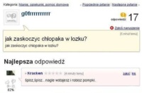 Zapytała jak zaskoczyć chłopaka w ŁÓŻKU, zobaczcie co jej odpisał, buhaha! :)