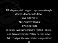 HAHA Poszła mu otworzyć w ręczniku i nie zgadniesz co się wydarzyło :D