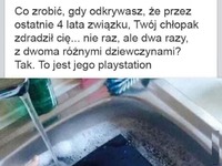 Dziewczyna zemściła się na swoim chłopaku :D