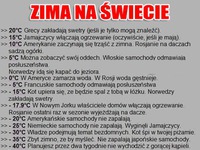 Jak wygląda zima na świecie. MASKARA!