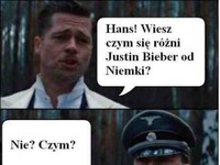 Czym się różni Niemka od Justina Biebera, DOBRE!! :D