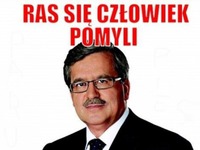 Ras się człowiek pomyli