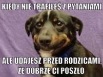 dobra mina do złej gry