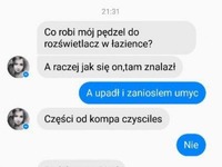 Haha lepiej żeby laska cię na tym nie nakryła :P Zobacz o co poszło!!!