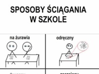 Jak ściągać w szkole Poznaj wszystkie sposoby Zdasz na 100! :D