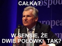 całka tak?