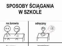 Jak ściągać w szkole? Poznaj wszystkie sposoby! PRZYDA SIĘ po wakacjach!