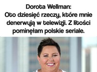 Dorota Wellamn mówi to co wszyscy myślą! SUPER!