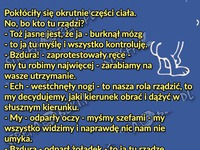 Która część ciała jest najwazniejsza. MY JUŻ WIEMY! Haha DOBRE!