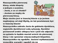 HEH Jasio myślał, że jest za mądry i poprosił o przeniesienie do wyższej klasy, ale dyrektor poddał go testowi XD