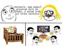 Dziewczyna proponuje mu, że może z nią zrobić co chce, a on ... :D