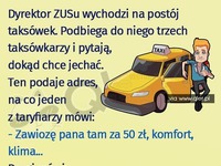 Kierowca taksówki nieźle to sobie wymyślił! HAHA!