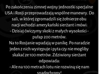 Po zakończeniu zimnej wojny jednostki specjalne USA i Rosji przeprowadzają wspólne manewry :D