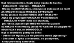 Żona wymyśliła doskonały sposób, żeby uświadomić to mężczyźnie :D