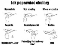 Poprawianie okularów