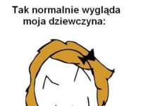 Jak wygląda moja dziewczyna normalnie, a jak podczas okresu ;D