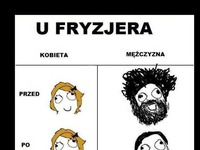 U fryzjera KOBETA vs MĘŻCZYZNA! :D