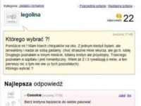 Dziewczyna nie wie którego chłopaka ma wybrać! ZOBACZ co jej doradzili na forum! :D