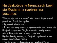 Rosjanin jak zwykle gwiazdorzył! haha dobre!