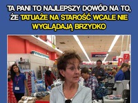 Tak wyglądaja TATUAŻE na starość! ZDZIWIONY.