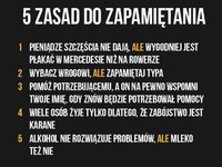 5 zasad które warto zapamiętać :)