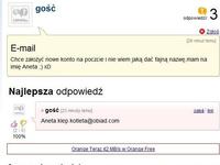 Nie wie jaką nazwe dać na swojego e-maila. Co na to mistrz ciętej riposty? :D