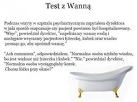 Niezawodny test z wanną