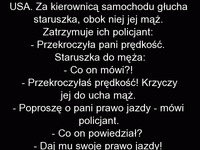 HAHA najlepszy kawał o starych ludziach <3 każdy chciałby mieć tak szczęśliwe małżeństwo w tym wieku :D