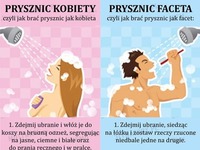 Prysznic według kobiety i faceta! Zobacz jak to wygląda! MOCNE