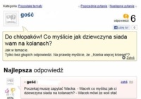 Dziewczyna zadała CIEKAWE PYTANIE DO CHŁOPAKÓW- zobacz koniecznie najlepszą odpowiedź! DOBRE! :D