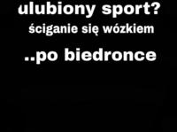 Ulubiony sport?