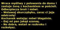 Wraca myśliwy z plowania do domu :)