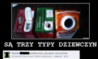 Trzy typy dziewczyn