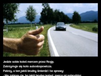 Jedzie sobie koleś mercem przez Rosję. Zatrzymuje się koło autostopowicza. DOBRE ;D