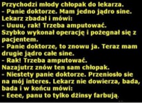 Młody chłopak u lekarza :D